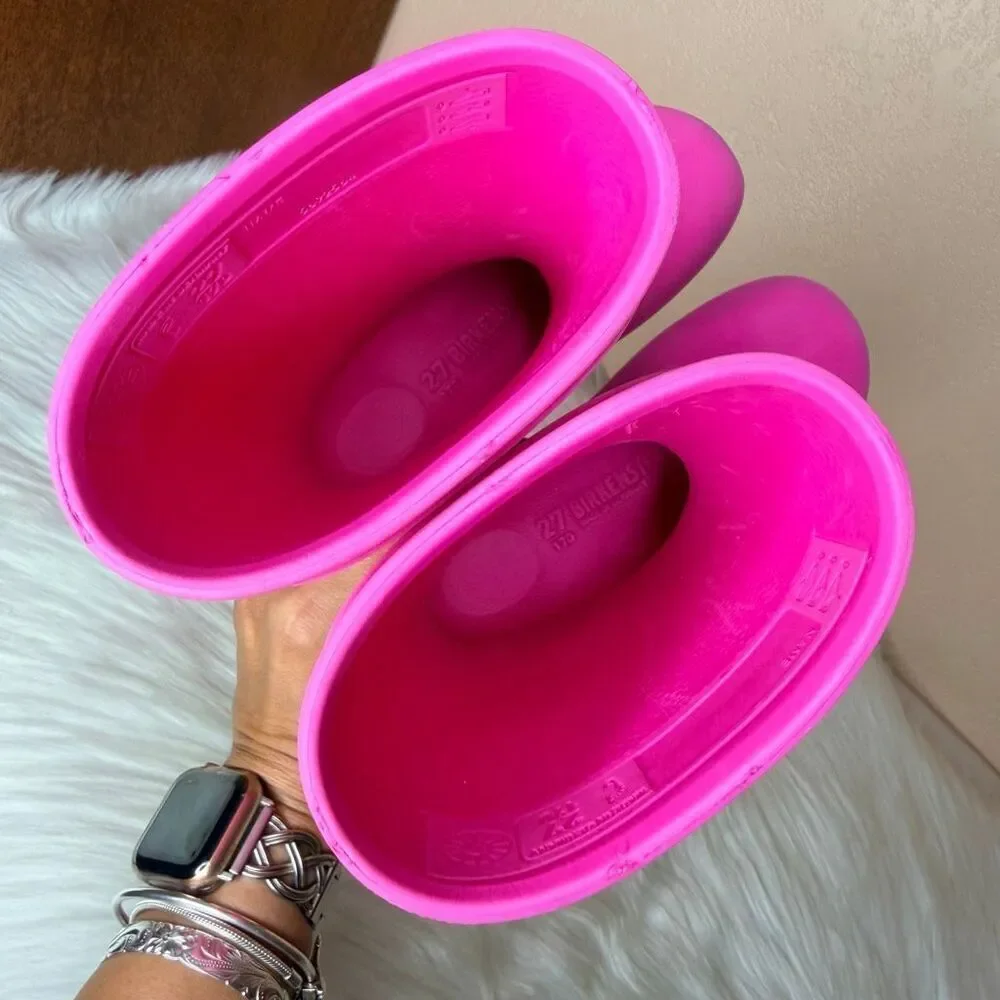 Birkenstock Derry Pink Rain Boots Size 27 US 9-9.5